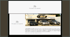 Desktop Screenshot of 4x4rentacar.com.br